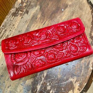 Art de Piel Red Leather Wallet
